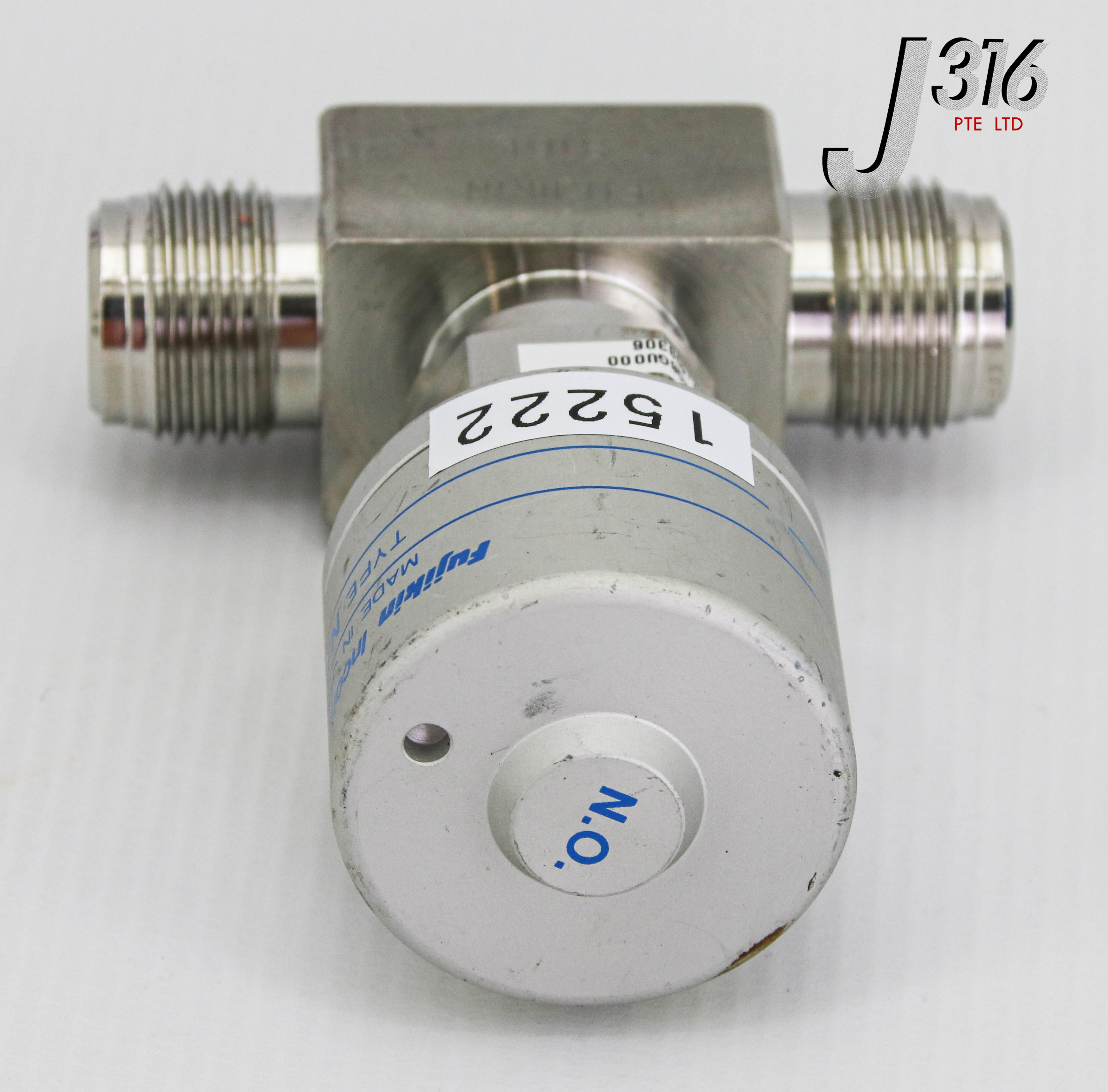 サンプル 15222 FUJIKIN DIAPHRAGM VALVE, TYPE N.O, O.P 0.49 MPA 408306 | eBay
